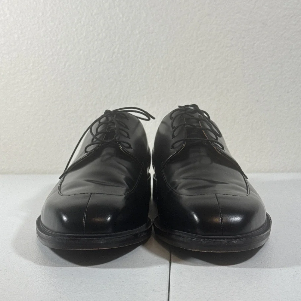 Rockport Style Leader 2 Men Size 13 M Black Leather Split Toe Oxford Dress Shoes
